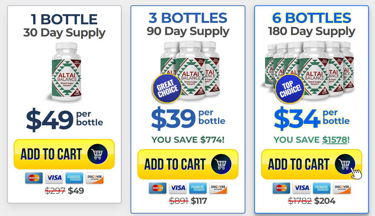 Altai Balance - best pricing